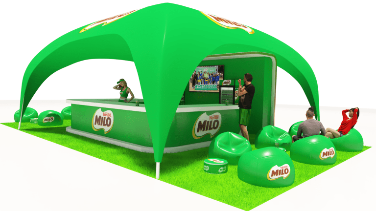 Punto de hidratación Milo